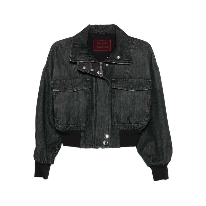 Stella Maxwell For Marella Black Jackets Women